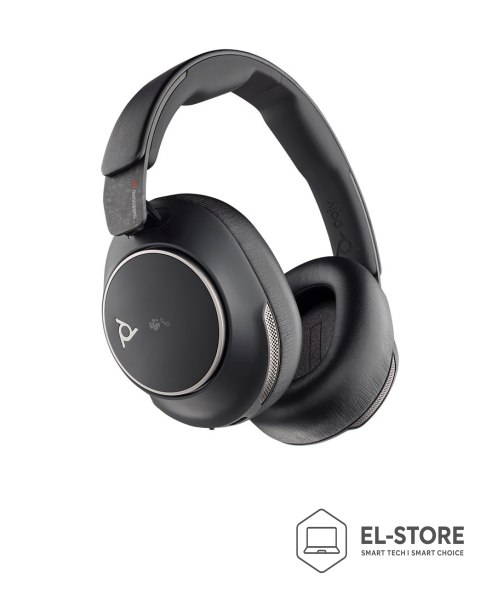 POLY Słuchawki BT nauszne Poly Voyager Surround 80 UC Microsoft Teams Certified USB-C Headset + USB-C/A Adapter 8G7U0AA