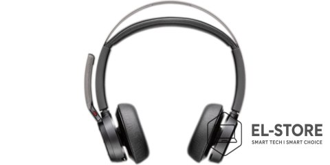 POLY Słuchawki Poly Voyager Focus 2-M USB-C-C Headset USB-C/A Adapter Charging Stand No localization Retail Packaging