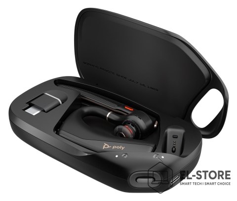 POLY Słuchawki Poly Voyager Legend 50-M Headset UC EMEA - INTL English Localization Euro plug Retail Packaging