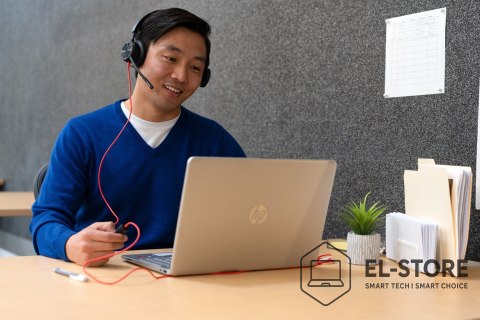 POLY Zestaw słuchawkowy POLY Blackwire 8225 Stereo 8X225AA USB-C z certyfikatem Microsoft Teams + przejściówka USB-C/A