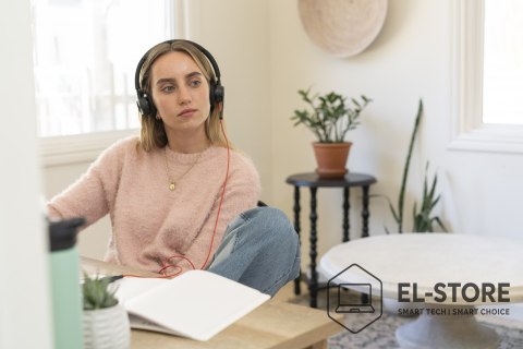 POLY Zestaw słuchawkowy POLY Blackwire 8225 Stereo 8X225AA USB-C z certyfikatem Microsoft Teams + przejściówka USB-C/A