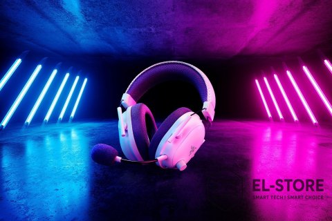 RAZER Razer BlackShark V2 Pro Zestaw słuchawkowy Bezprzewodowy Opaska na głowę Gaming Bluetooth Biały