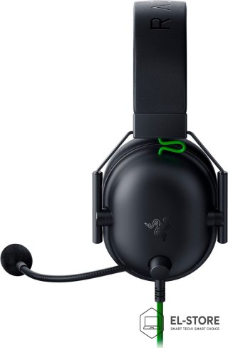 RAZER Razer Blackshark V2 X Zestaw słuchawkowy Przewodowa Opaska na głowę Gaming Czarny, Zielony