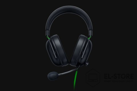 RAZER Razer Blackshark V2 X Zestaw słuchawkowy Przewodowa Opaska na głowę Gaming Czarny, Zielony