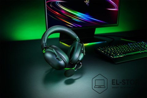 RAZER Razer Blackshark V2 X Zestaw słuchawkowy Przewodowa Opaska na głowę Gaming Czarny, Zielony