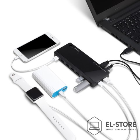 TP-LINK Hub TP-LINK UH720 (7x USB 3.0; kolor czarny)