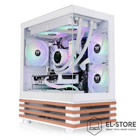 Thermaltake Thermaltake View 170 WS ARGB Snow Micro Tower Biały