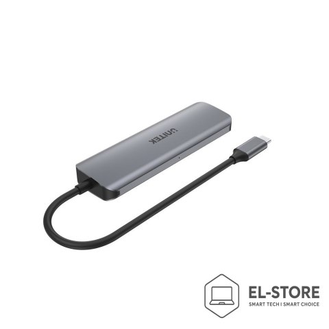 UNITEK UNITEK HUB USB-C 4XUSB 3.1 GEN1, MICROUSB, H1107A