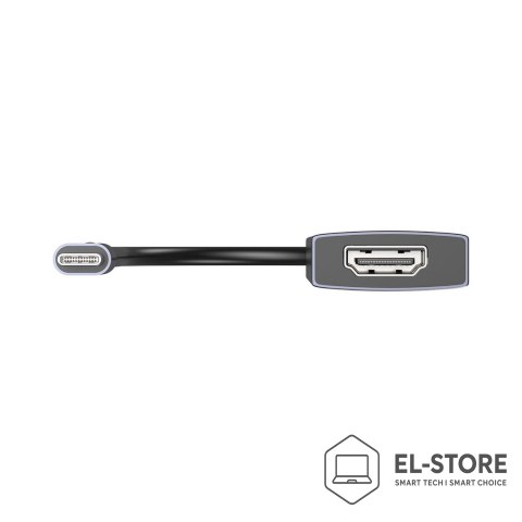 UNITEK UNITEK HUB USB-C 7W1 PD 100W HDMI 2.0 Z PRZYCISKIEM ON/OFF