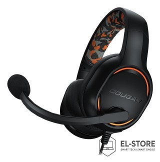 COUGAR COUGAR Dive Zestaw słuchawkowy Przewodowa Opaska na głowę Gaming Czarny