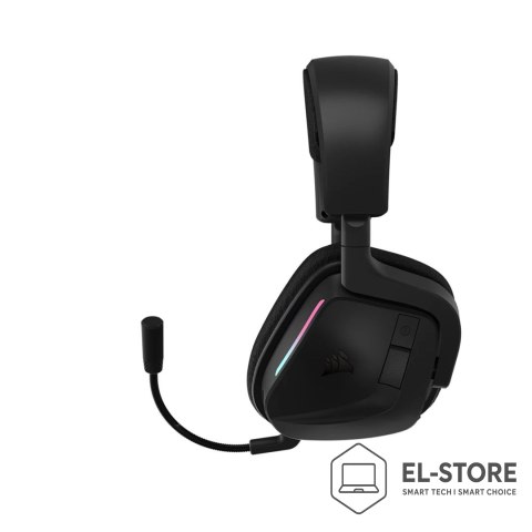 Corsair Corsair VOID WIRELESS v2 Zestaw słuchawkowy Przewodowy i Bezprzewodowy Opaska na głowę Gaming USB Type-C Bluetooth Czarny