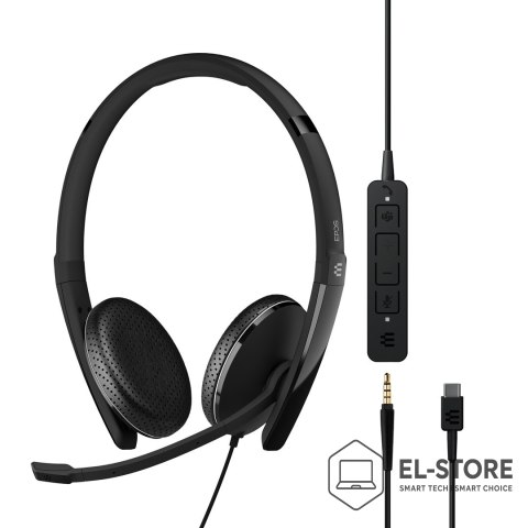 EPOS Słuchawki nauszne przewodowe Epos Adapt 165T USB-C II