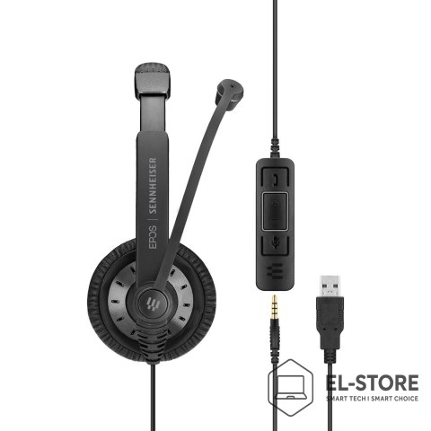 EPOS Słuchawki nauszne przewodowe Epos SC75 ML Professional Series USB-A