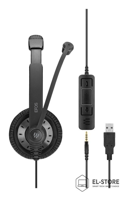 EPOS Słuchawki nauszne przewodowe Epos SC75 MS II USB-A