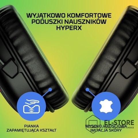Hewlett-Packard Bezprzewodowy zestaw słuchawkowy do gier Kingston HyperX Cloud II Core