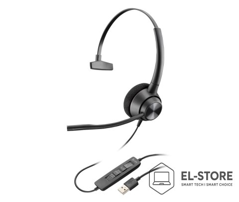 Hewlett-Packard Poly Headset EncorePro 310 Mono USB-A TAA