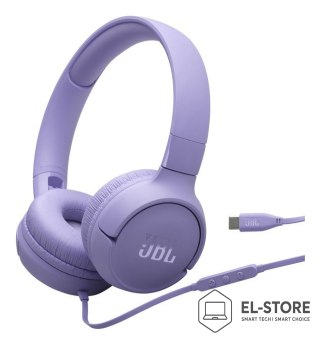 JBL Słuchawki nauszne JBL Tune520C USB-C Purple