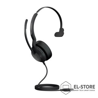 Jabra Jabra 25089-889-999 słuchawki/zestaw słuchawkowy Przewodowa Opaska na głowę Biuro/centrum telefoniczne USB Typu-A Czarny