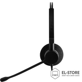Jabra Jabra Biz 2300 Duo Zestaw słuchawkowy Przewodowa Opaska na głowę Biuro/centrum telefoniczne Bluetooth Czarny