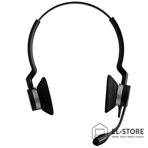 Jabra Jabra Biz 2300 Duo Zestaw słuchawkowy Przewodowa Opaska na głowę Biuro/centrum telefoniczne Bluetooth Czarny