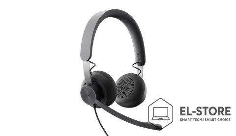 Logitech Zestaw słuchawkowy Logitech Zone Wired Earbuds USB Teams