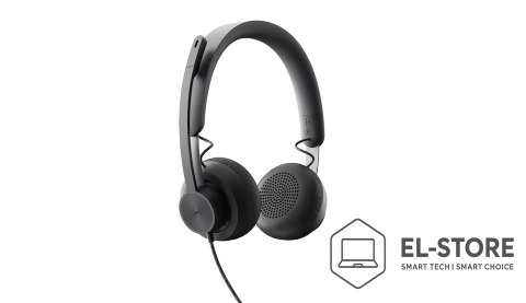 Logitech Zestaw słuchawkowy Logitech Zone Wired Earbuds USB Teams