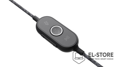 Logitech Zestaw słuchawkowy Logitech Zone Wired Earbuds USB Teams