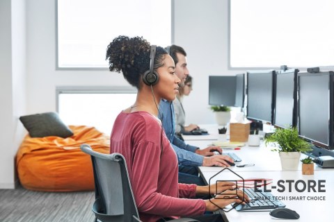Logitech Zestaw słuchawkowy Logitech Zone Wired Earbuds USB Teams