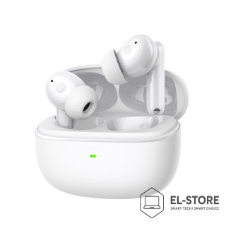 No name HATOR Hyperpunk Truepods Hybrid ANC Zestaw słuchawkowy True Wireless Stereo (TWS) Douszny Połączenia/muzyka Bluetooth Biały