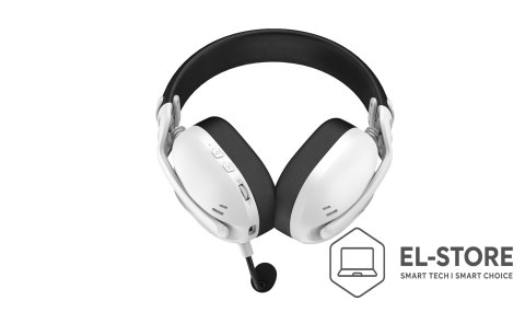No name Słuchawki dla graczy Hyperpunk 3 Wireless bezprzewodowe białe