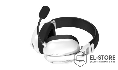 No name Słuchawki dla graczy Hyperpunk 3 Wireless bezprzewodowe białe