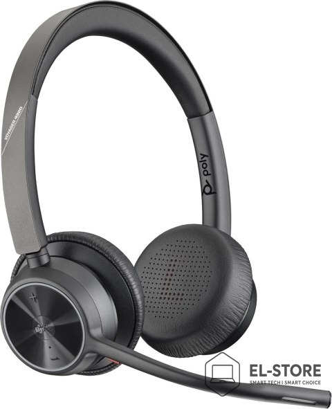 POLY Słuchawki Poly Voyager 4320 MS Teams Certified USB-A Headset +BT700 dongle 77Y98AA