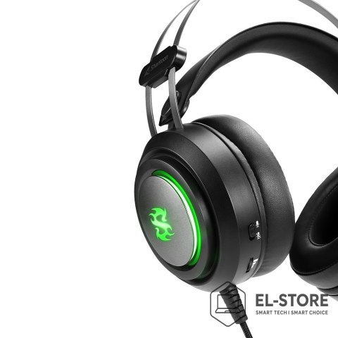 Sharkoon Sharkoon Skiller SGH30 Zestaw słuchawkowy Przewodowa Opaska na głowę Gaming Czarny
