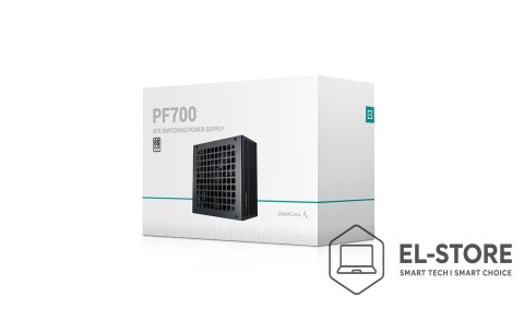 DEEPCOOL DeepCool PF700 moduł zasilaczy 700 W 20+4 pin ATX ATX Czarny