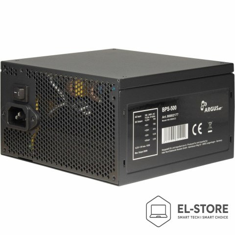 Inter-Tech Zasilacz Inter-Tech ArgusNT BPS-500 - 500 W - 100 - 240 V - 47 - 63 Hz - 7/3,5 A - 100 W - 420 W