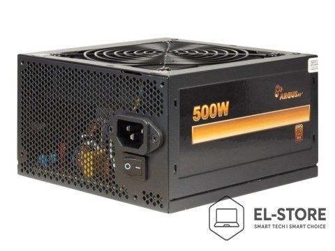 Inter-Tech Zasilacz Inter-Tech ArgusNT BPS-500 - 500 W - 100 - 240 V - 47 - 63 Hz - 7/3,5 A - 100 W - 420 W