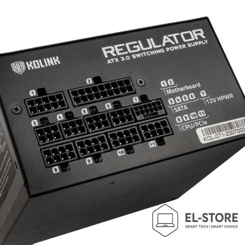 KOLINK Kolink Regulator moduł zasilaczy 850 W 20+4 pin ATX ATX Czarny