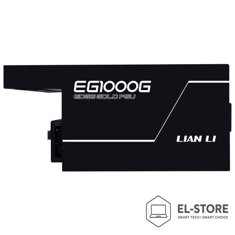 LIAN LI Zasilacz Lian Li 1000W EDGE GOLD 1000 80 PLUS Gold, PCIe 5.1, ATX 3.1, Czarny, USB-Hub