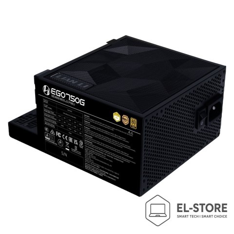 LIAN LI Zasilacz Lian Li EDGE EG750 80 PLUS Gold Netzteil, PCIe 5.1, ATX 3.1 - 750 Watt, schwarz