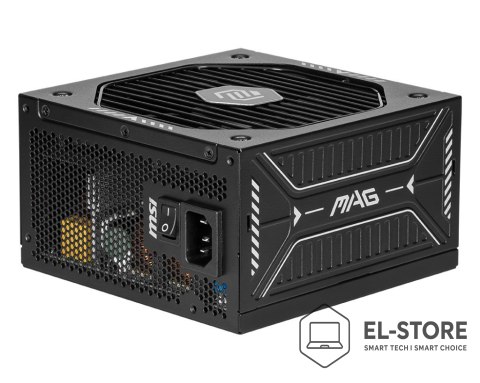 MSI MSI MAG A650GLS PCIE5 moduł zasilaczy 650 W 24-pin ATX ATX Czarny