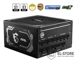 MSI Zasilacz MSI MAG A1250GL PCIE5 1250Watt