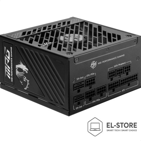 MSI Zasilacz MSI MPG A850GS 850W PCIE5 80+ Gold (306-7ZPFZ11-CE0)