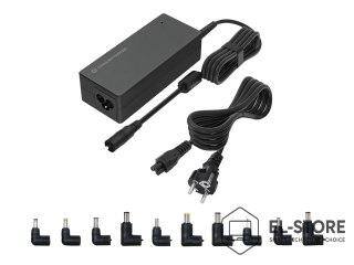 No name Conceptronic OZUL08B10 adapter zasilający/ inwentor Wewnętrzna 90 W Czarny