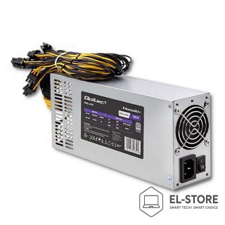 Qoltec Zasilacz Qoltec 50350 1850W Szary