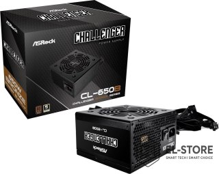 Asrock Zasilacz ASRock CHALLENGER 650W 80 Plus Bronze