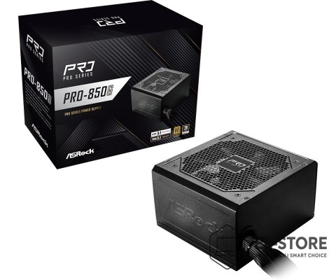 Asrock Zasilacz ASRock PRO-850G 850W 80 PLUS Gold