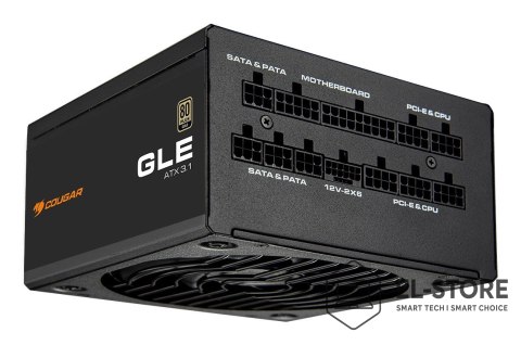 COUGAR COUGAR CGR GLE-1000 moduł zasilaczy 1000 W 20+4 pin ATX ATX Czarny