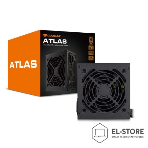 COUGAR COUGAR CGRVG-650 moduł zasilaczy 650 W 24-pin ATX ATX Czarny