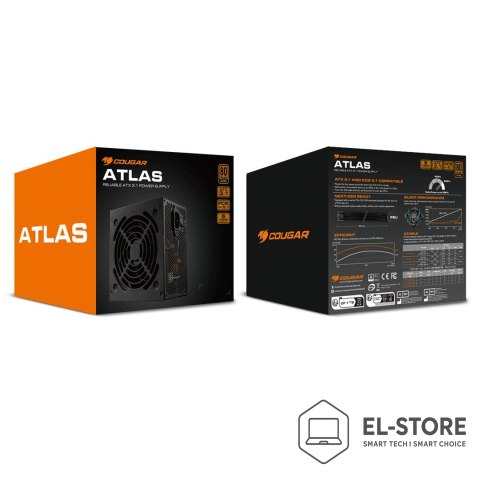 COUGAR COUGAR CGRVG-650 moduł zasilaczy 650 W 24-pin ATX ATX Czarny