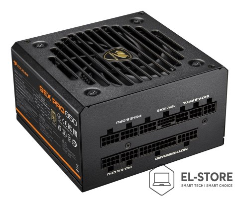 COUGAR COUGAR Zasilacz GEX PRO 650W ATX3.1 / 80 Plus Złoty / Modułowy